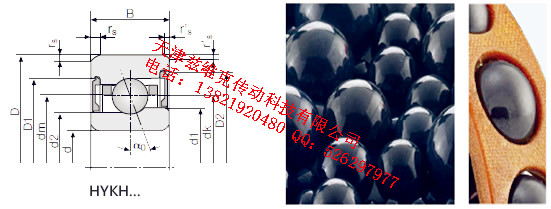 GMNHYKH6005CTAP4+DUL角接觸球軸承圖紙