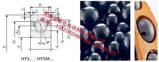 GMNHYS61907ETAP4+DUL角接觸球軸承圖紙