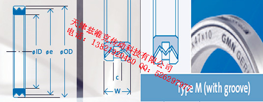 GMNM40X52X10油封圖紙